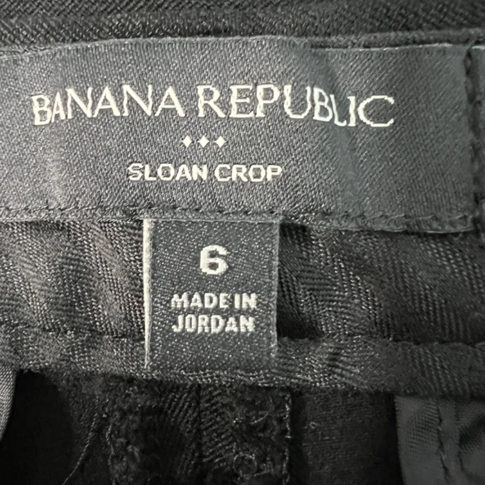 Banana Republic Sloan Crop Office Career Workwear Womens Trouser Pants Size 6